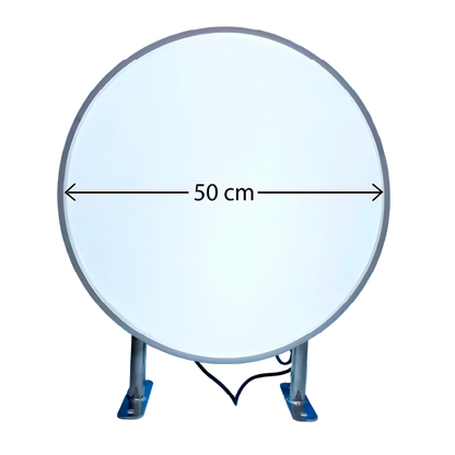 Anuncio Luminoso Circular Doble Cara  Luz Led 3d
