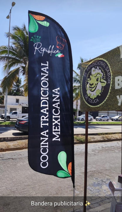 Bandera Publicitaria Personalizada.