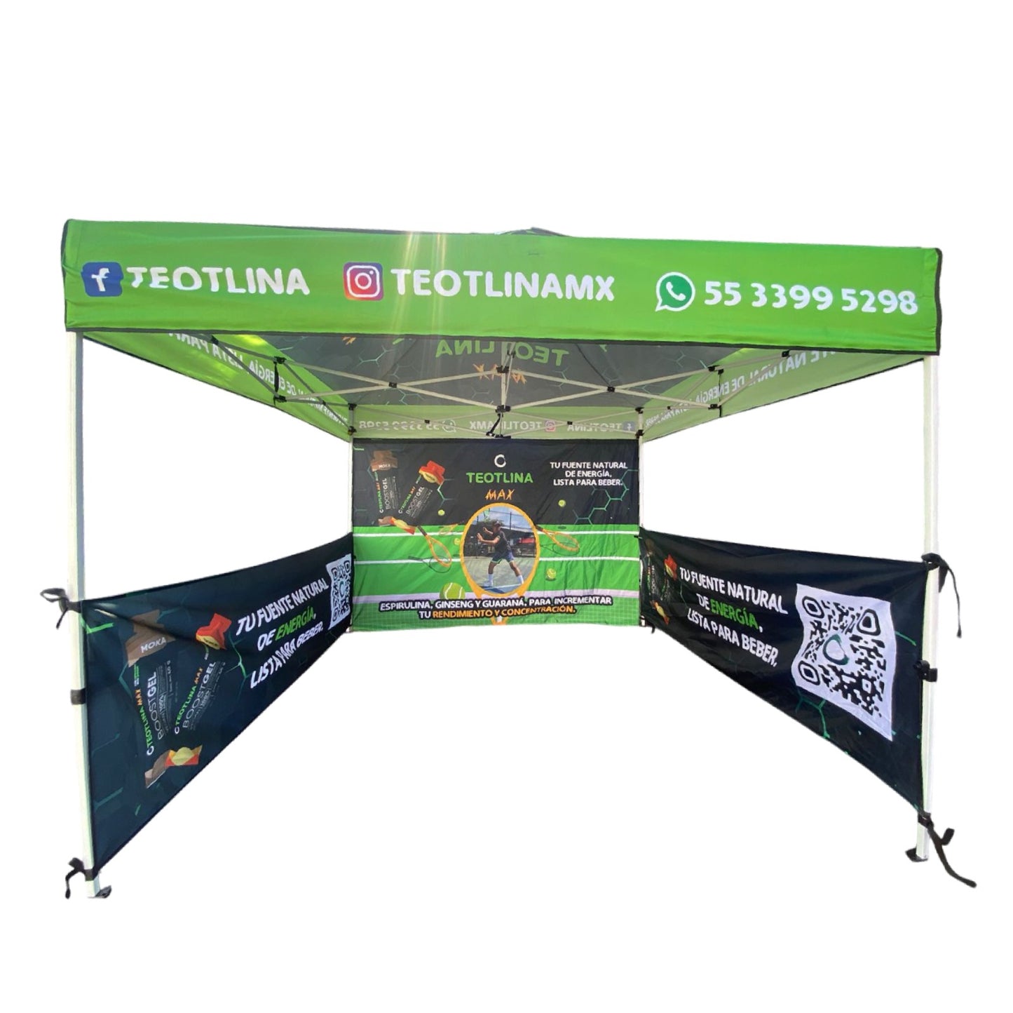 Carpa Toldo Publicitario 3X3 Mts Personalizado